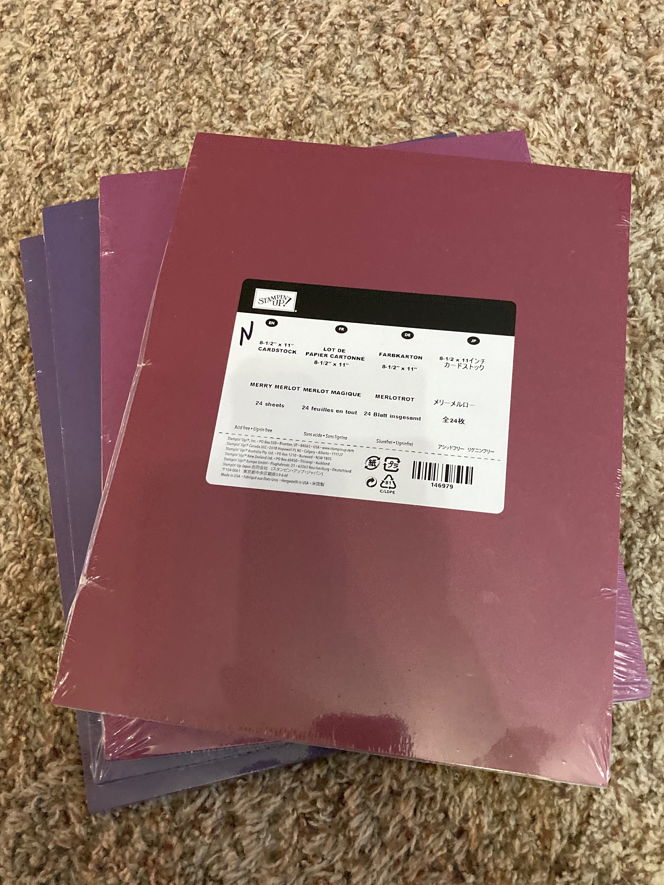 Premium Cardstock Paper 65 Lb 8.5 X 11 In. Perfect for Scrapbooking,  Cardmaking, & More Pick Color and Quantity 
