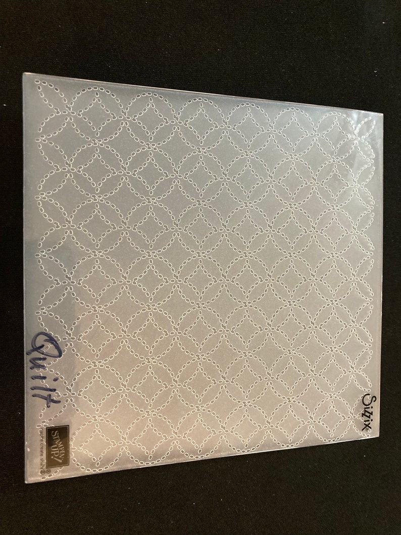 Embossing Folders for Sizzix Big Shot Stampin up Embossed Paper Designs in Various Sizes Etsy