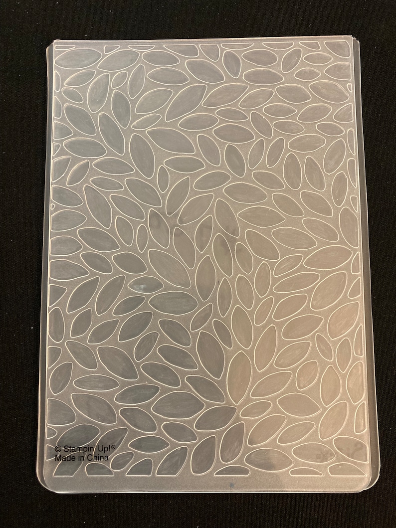 Embossing Folders for Sizzix Big Shot Stampin up Embossed Paper Designs in Various Sizes Etsy