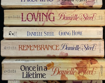 Danielle Steel Vintage Kopien Taschenbuch und Hardcover Bücher 70er 80er Jahre Romane