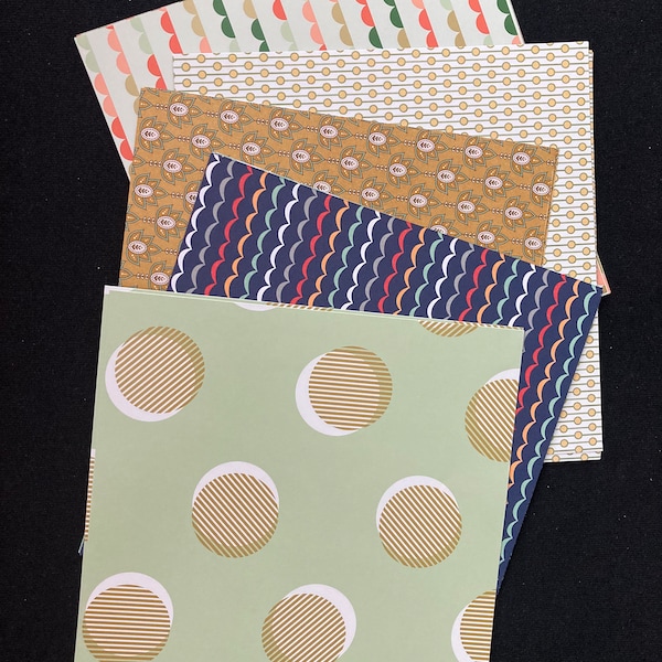 Stampin' Up! cardstock - 6x6 packs of various colors of card stock paper, double sided variety packs!