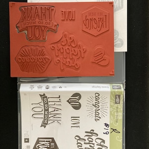 Stampin’ Up stamp sets - fun variety sets