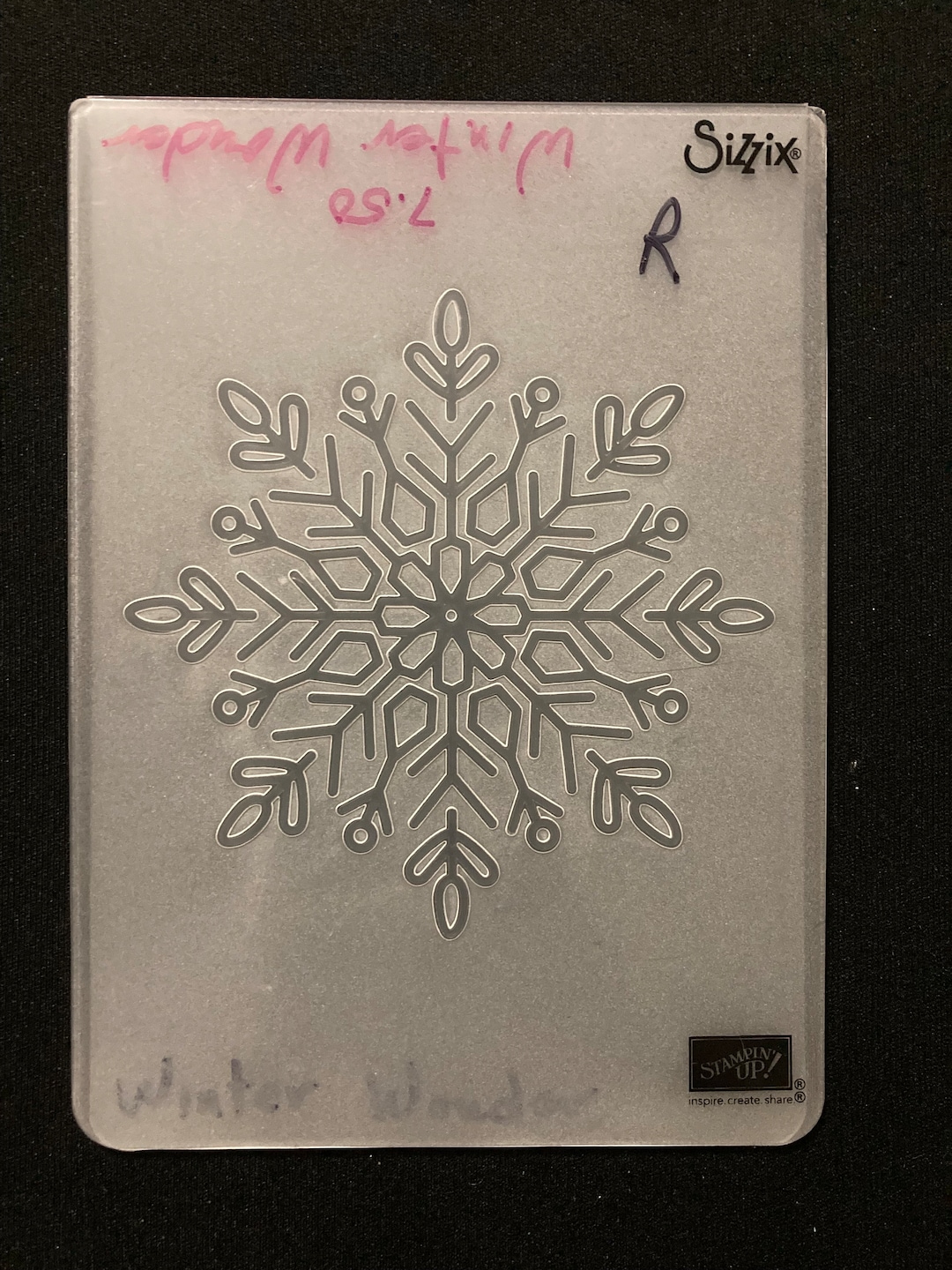 Sizzix Embossing Folder: Stampin up Designs - Etsy