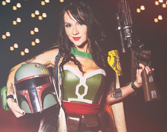 Erica Fett Boba Cosplay Photo Print