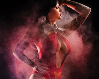 Vampirella Vol 50 # 1 Virgin Cosplay Cover 1:30 BD signée
