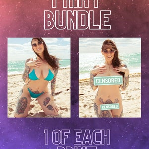 NEW Bikini and Nude Beach Prints Bundle Available image 3