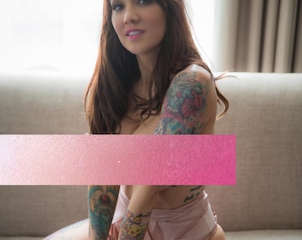 Lounging Lingerie Photo Print (Mature)