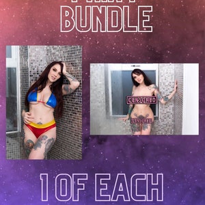 Bikini Shower Print Bundle Available Bundle (1 of each)