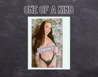 NEW! One of a Kind Nude Instax Polaroid Print