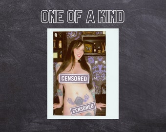 NEW! One of a Kind Nude Instax Polaroid Print