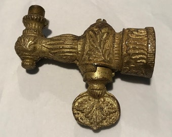 Antique Cast Brass Gas Stop Valve Antique Gas Lighting Fixture