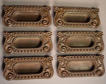 6 Gorgeous Antique Victorian Brass Window Sash Lifts Architectural Window Hardware