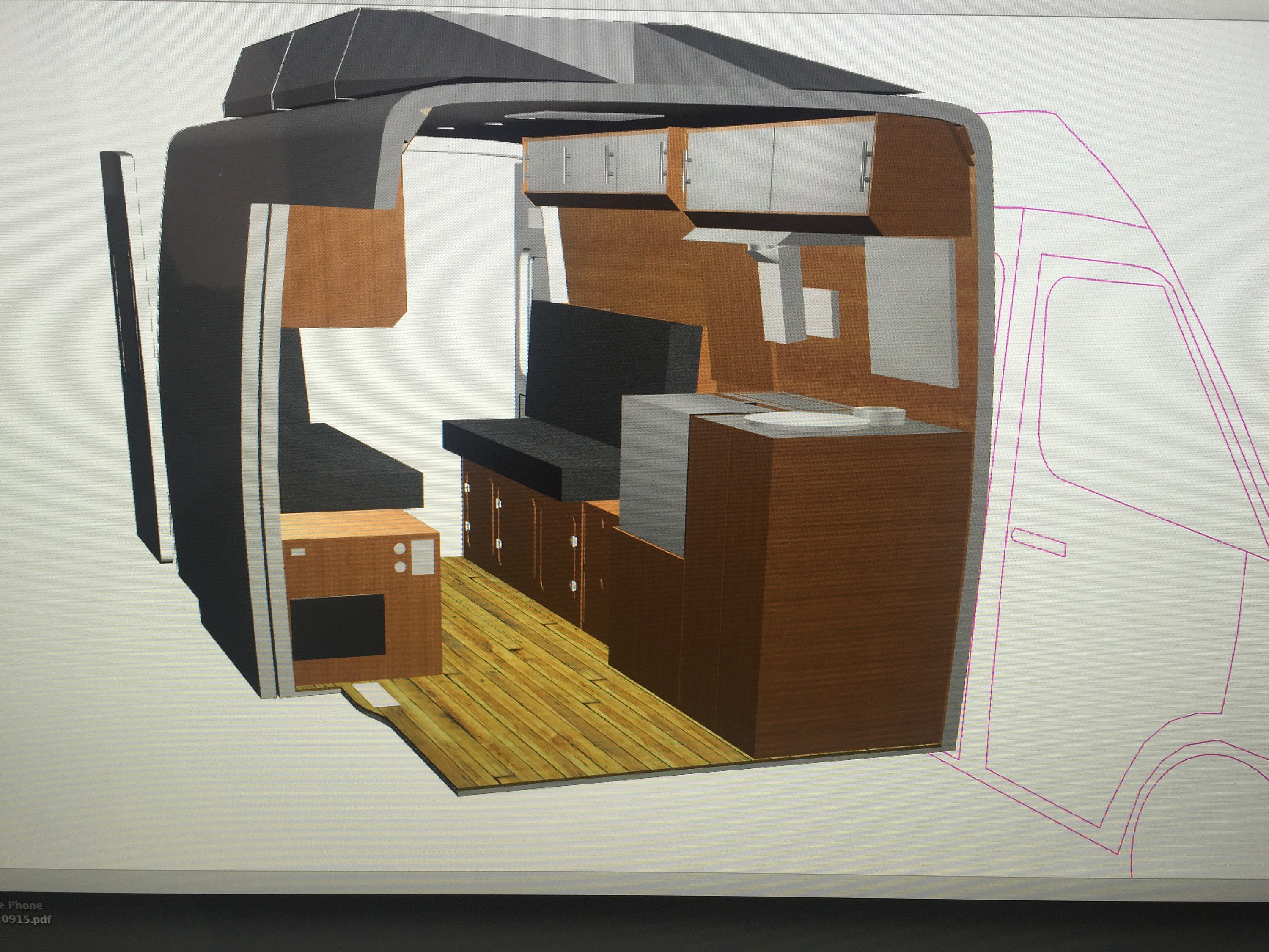 Sprinter Van Camper Conversion Plans and 3D CAD Files rhino Etsy UK