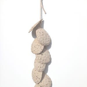 Gesprenkelte Steinzeug-Keramikfliesen-Wandbehang: Erdige minimalistische Dekoration