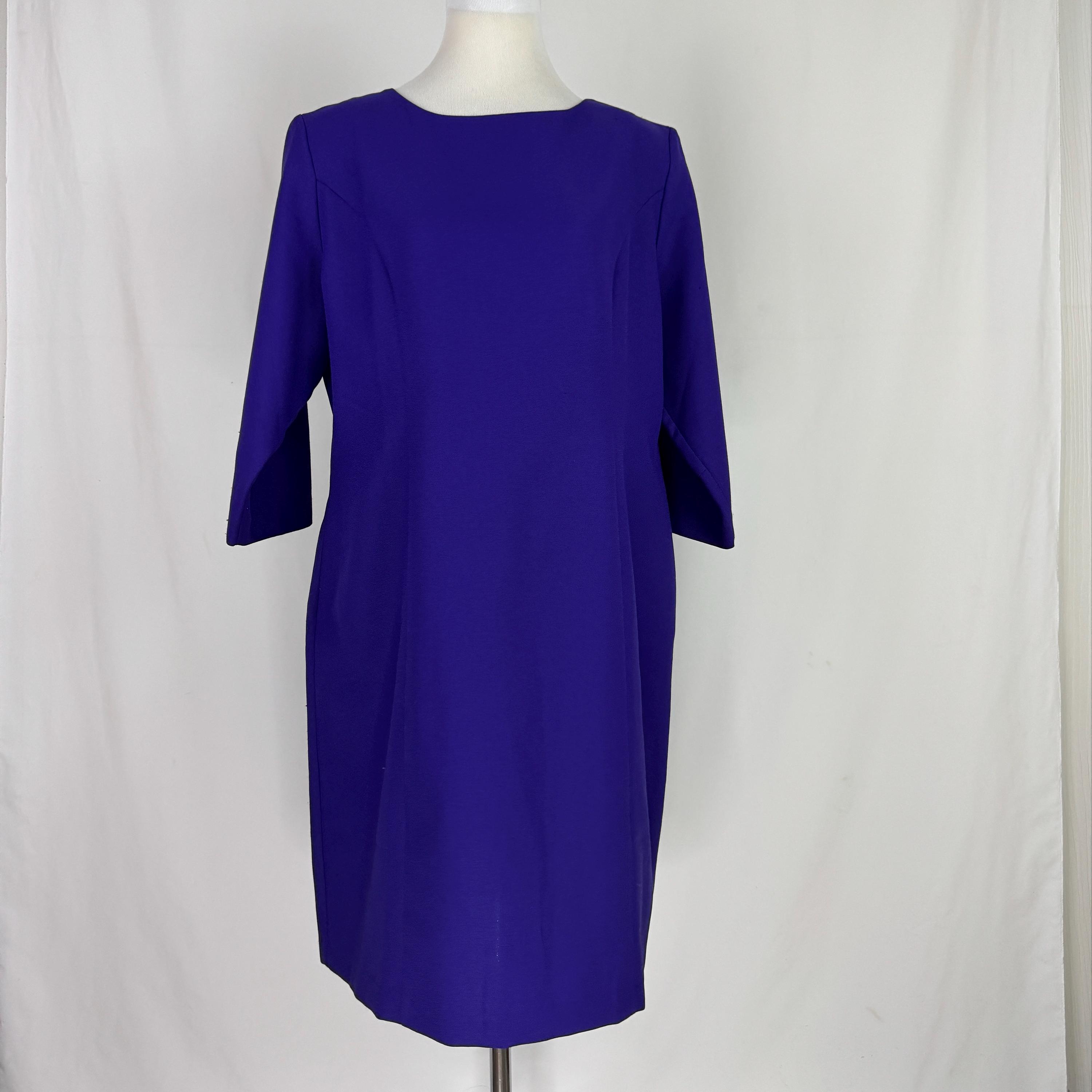 purple plus size sheath dress Womens Plus Size Purple Sheath Dress 1X Cold Shoulder