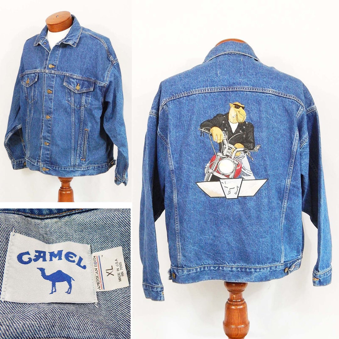 90s CAMEL Smoking Joe's Racing ナイロンジャケット j4/90s USA製