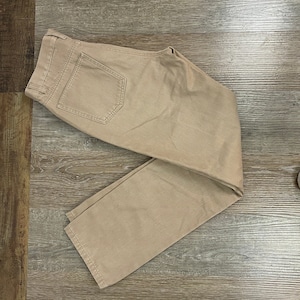 Khaki Mom Jeans Small 30&quot; Waist 21&quot; Inseam Vintage 6 High Waisted  High Rise 90&#39;s Nineties Banana Republic