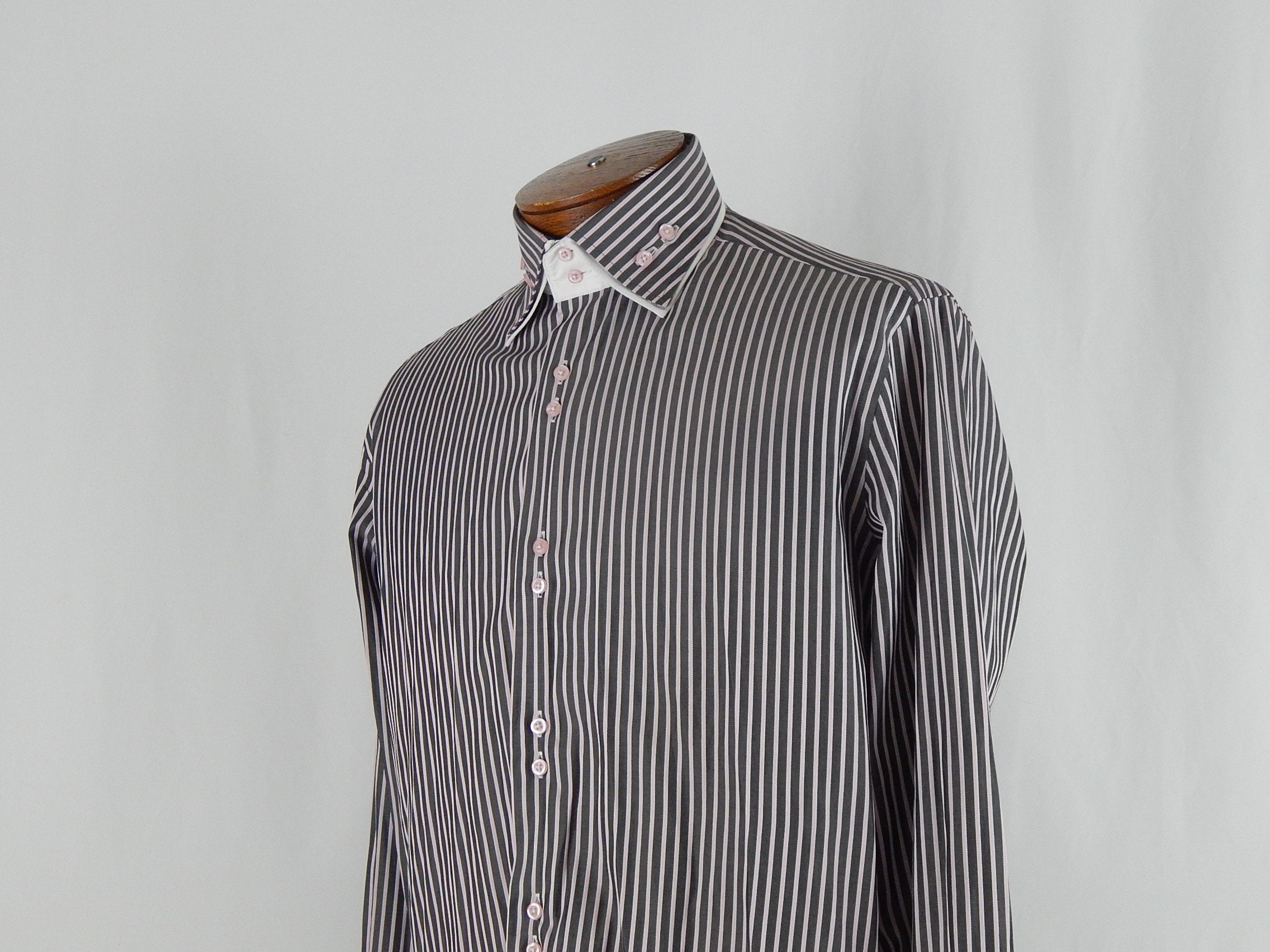 【SCENERITY】Mono Striped Shirt Benetton_21PI_21P5NS06U008I_90