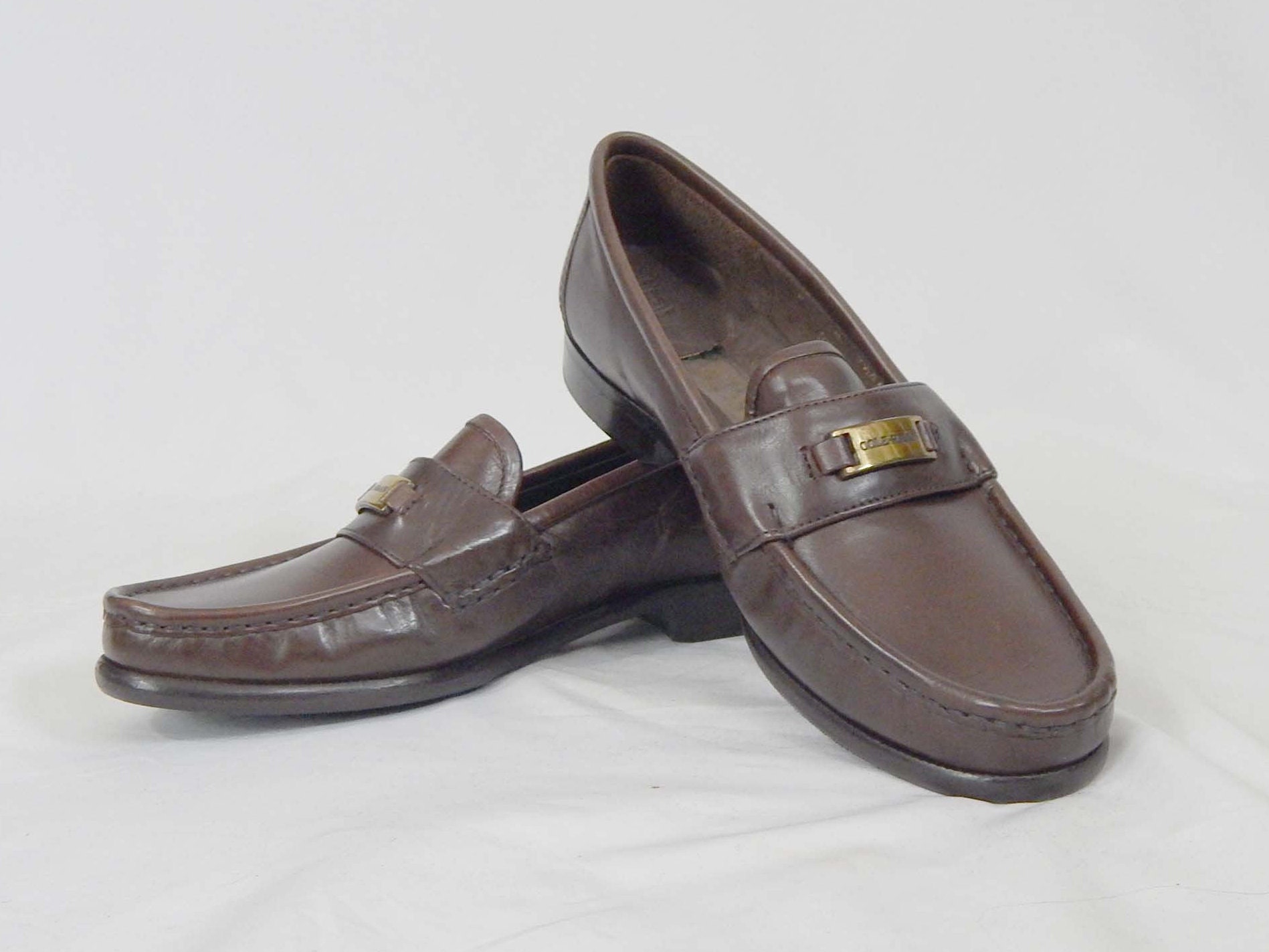 Cole Haan Brown Leather Loafer 7.5 AA Narrow Women's Dark | Etsy