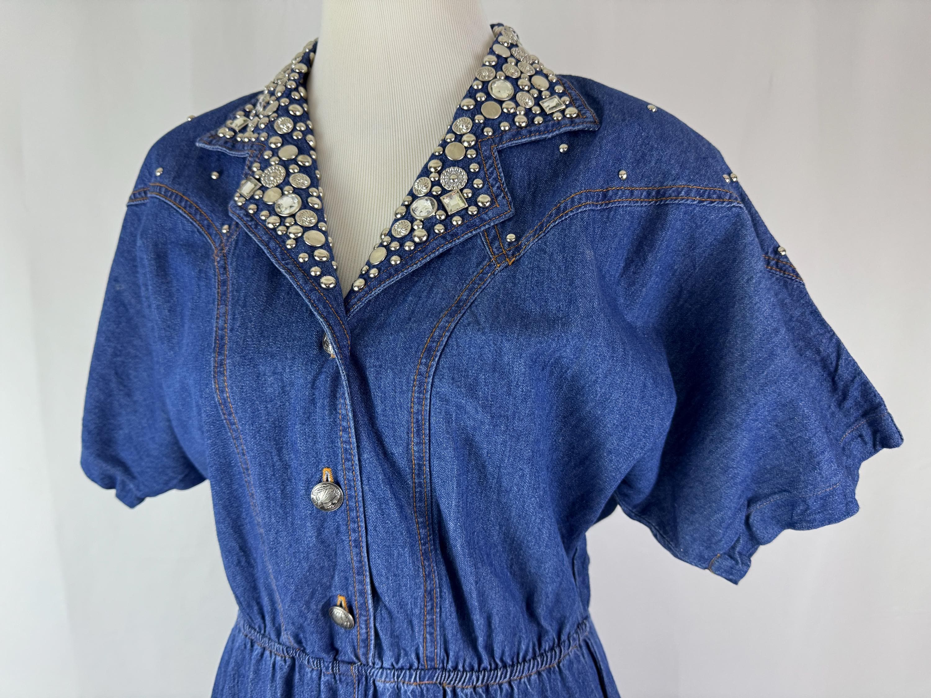 straight cut dress Women's Denim Strapless Dress main image 0