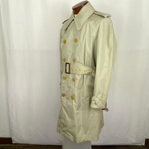 Tan Rain Coat Extra Large Overcoat Car Coat 1960s Sixties - Etsy