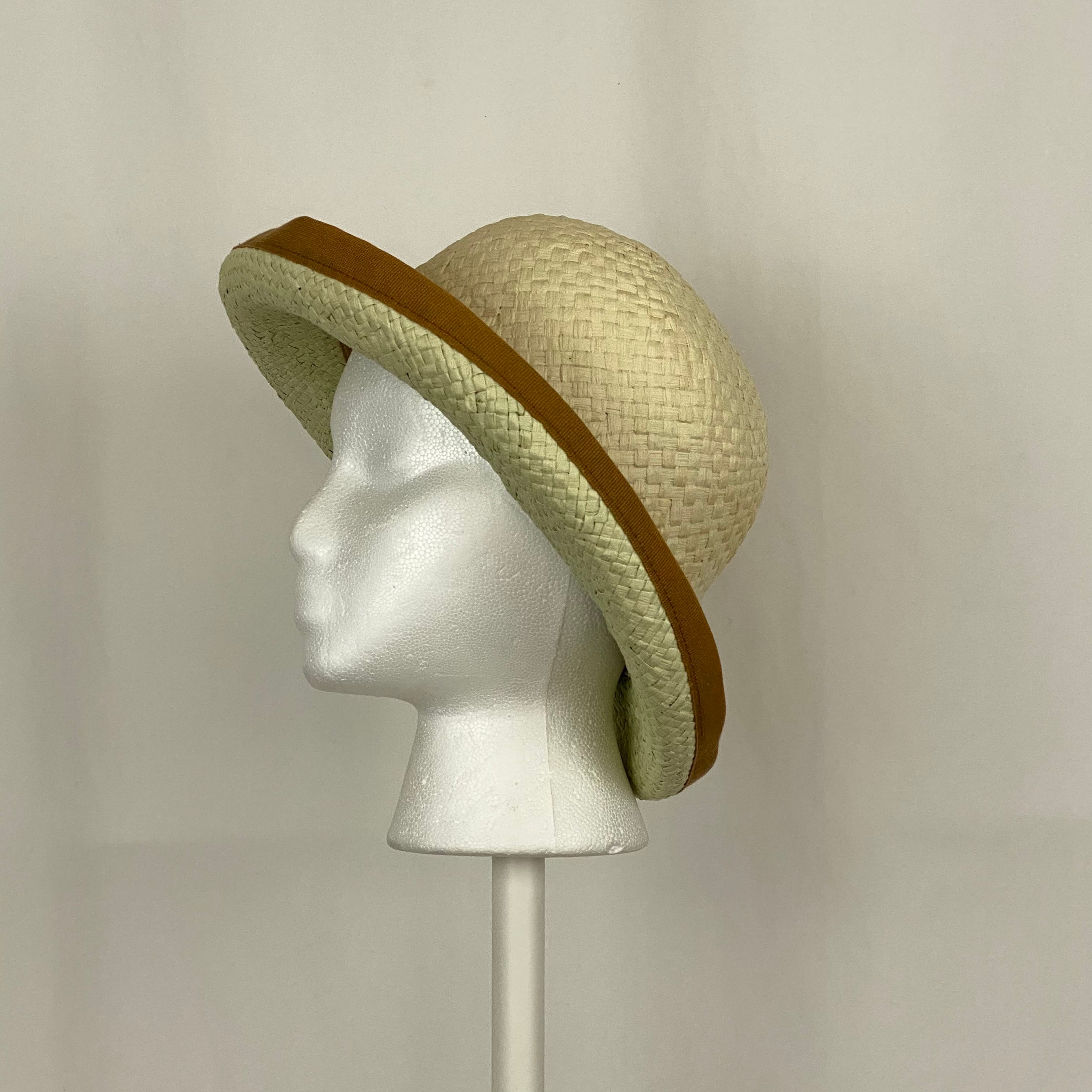 Bowler Straw Hats - Etsy