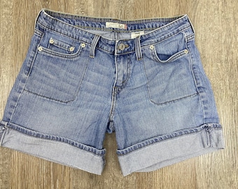 Levis 545 Blue Jeans Shorts Small 6 Shorts Mid Rise Waist 31” Waist 90's Nineties