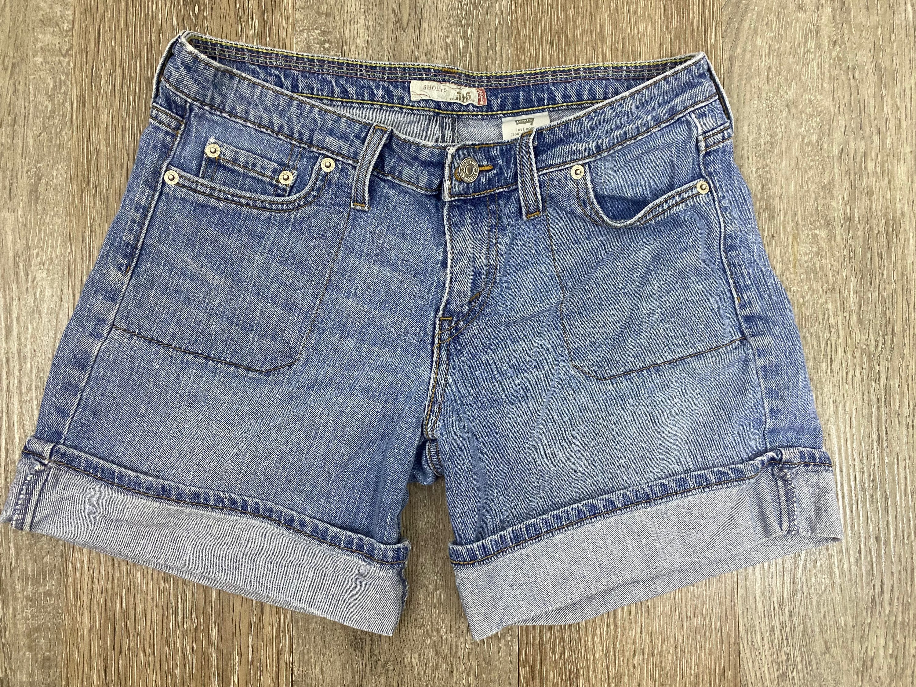 Levis 545 Blue Jeans Shorts Small 6 
