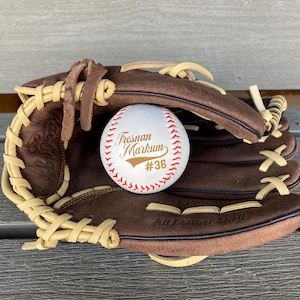 Laser-Engraved Baseballs