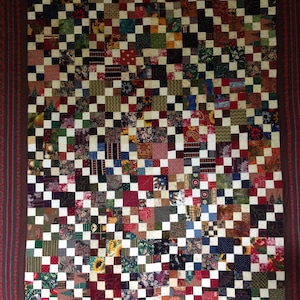 Vintage Look Scrap Quilt
