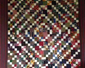 Vintage Look Scrap Quilt