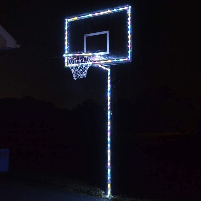 GlowCity Light Up Basketball Hoop Kit de iluminación Light Up Etsy