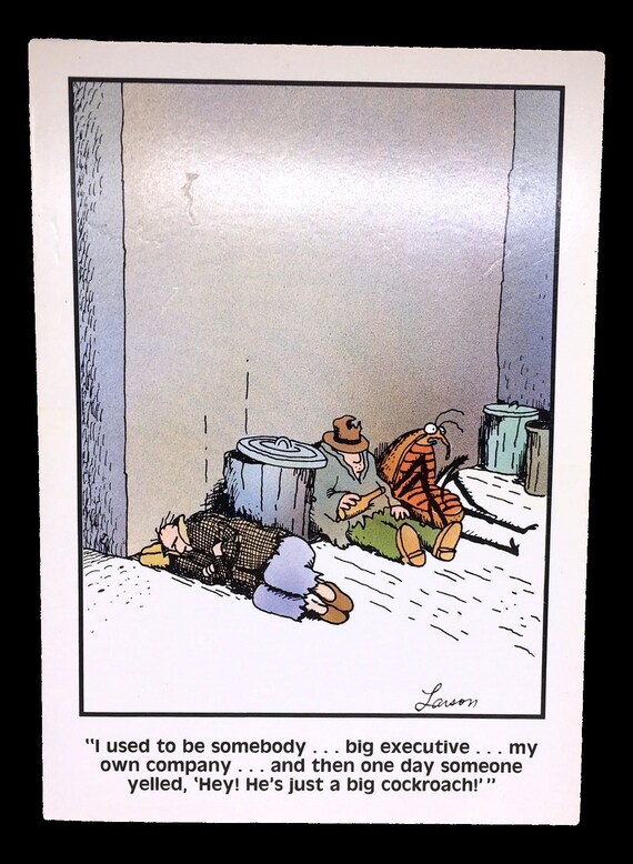 Far Side Vintage GREETING CARD Circa 1980 Brand New ORIGINAL Etsy