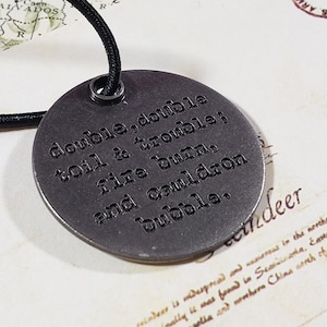 Halloween Traveler&#39;s Notebook Charm: Brass Cauldron Charm