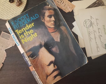 Tender Is the Night, F. Scott Fitzgerald Vintage Book, 1962 Edition Paperback,  Classic Books Gifts, Dickens Books, American Literature