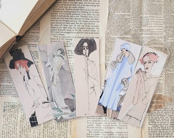 Retro Feminist Bookmarks, Vintage Style (Set of 5 Printable PDFs)