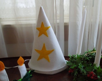 St Lucia Star Boy Hat only (Stjärngosse) - December 13 - Swedish