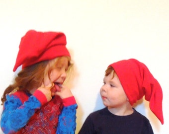 Red Cap for a Scandinavian Christmas (MULTIPLE SIZES)