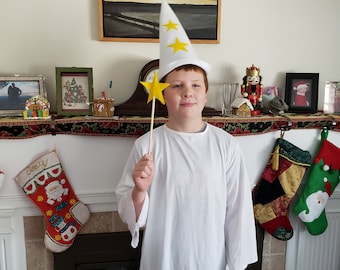 St Lucia Star Boy Costume (Stjärngosse) - December 13 - Swedish Holiday Tradition