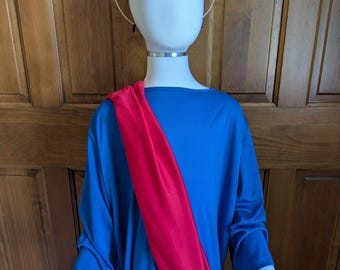 Disciple Apostle for Saints Day Costume - Boy's Nativity Biblical Costume in Blue and Red - Large