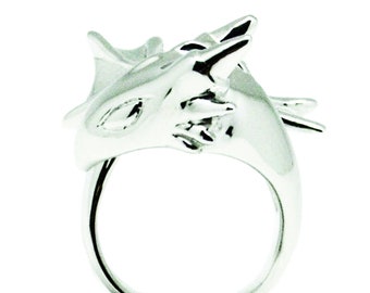 Silver Dragon Ring