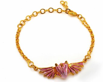 Gouden topaas Dragon Bracelet