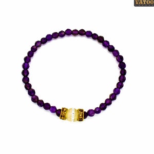 Mondschein im Amethyst Armband