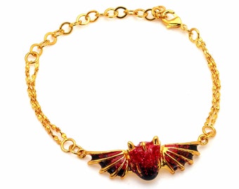 Scarlet Dragon Bracelet