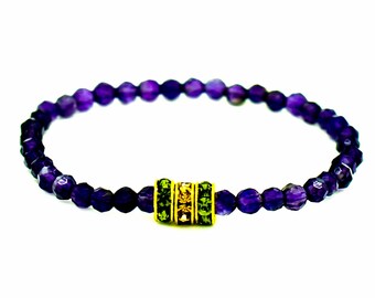 Mystic amethist armband