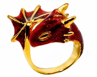 Scarlet Dragon Ring