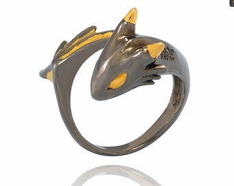 Baby Black Knight Dragon Ring