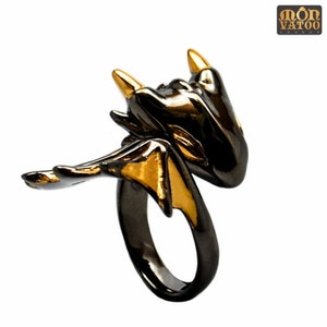 Black Knight Dragon Ring image 5