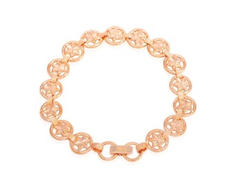 Pulsera Constelación de Oro Rosa