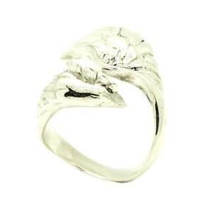Rhodium Phoenix Ring